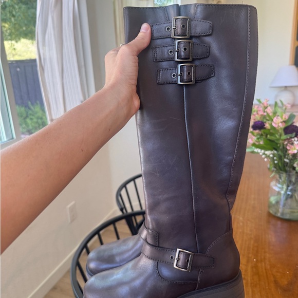 Lucky Brand tall Buckle Boots - Picture 1 of 5
